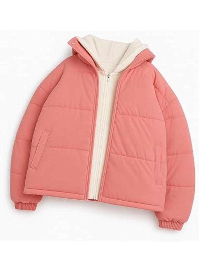 Pump Jacket with Zipper and Hood - Waterproof, Heavy-Duty Lined - Stylish, High-Quality Winter Jacket - Fits up to 80 kg - Image 1